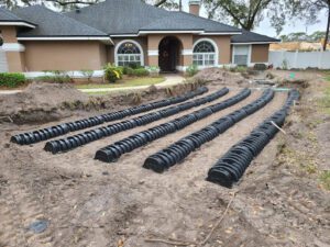 Melbourne Drain Field Installation