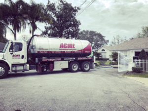 ACME septic services truck