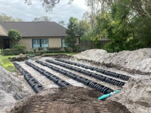 Mount Dora drain field repair