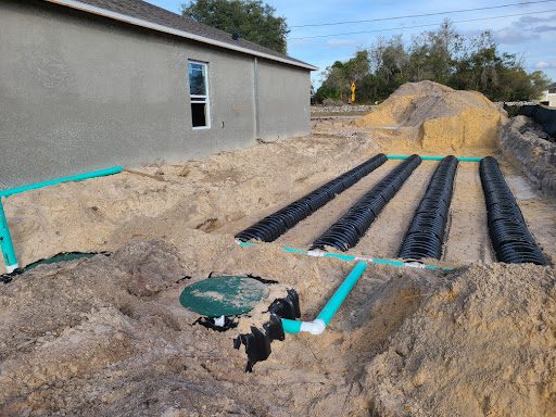 Melbourne Drain Field Installation