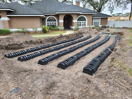 Melbourne Drain Field Installation