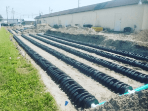 How to install a septic drain field